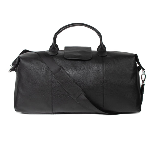 Black Leather Duffel, Men's Leather Duffel Bag