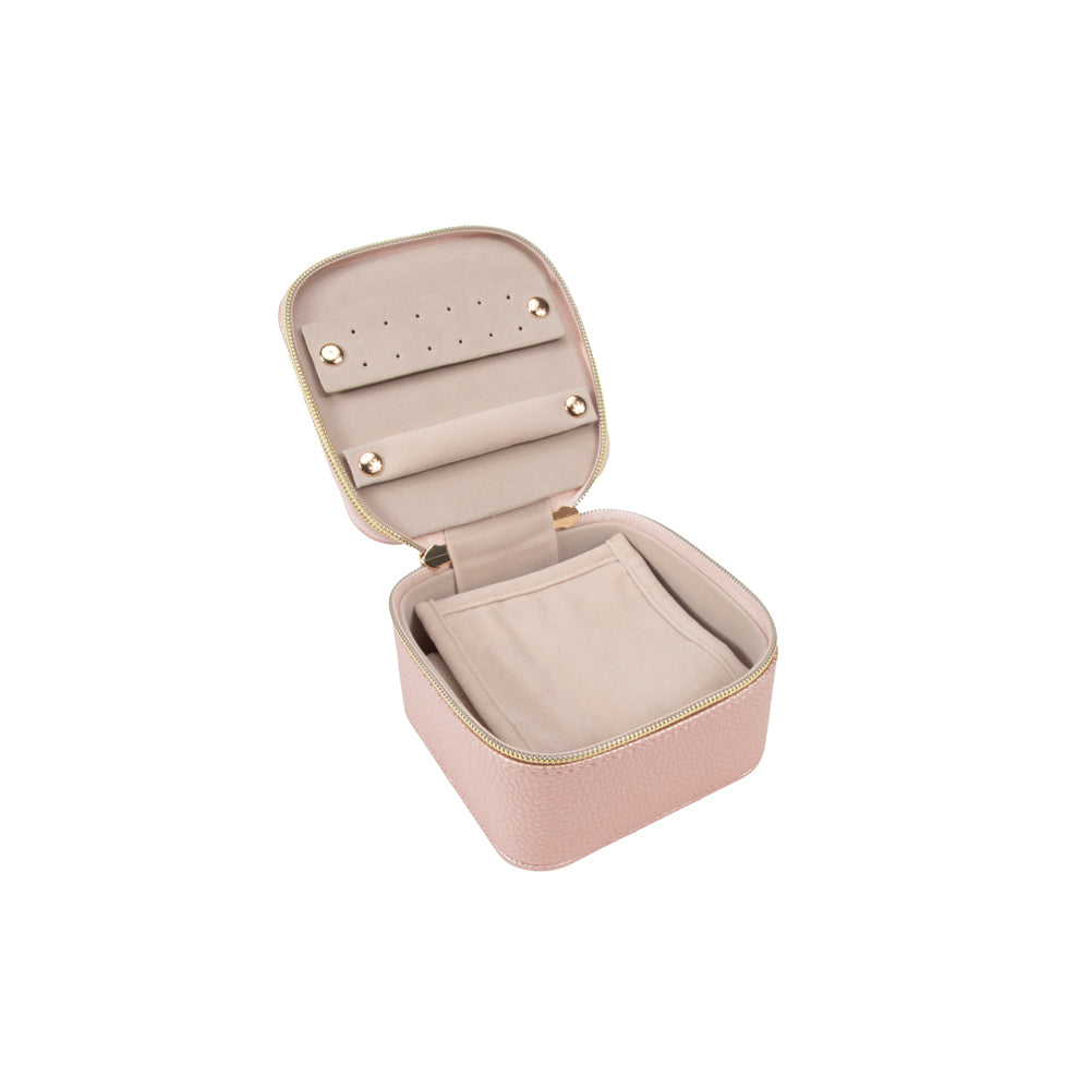 Leah Travel Jewelry Case with Pouch