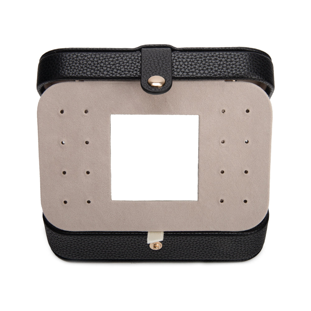 Leah Quilted Travel Jewelry Organizer