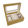 Kylie Mini Glass Top Jewelry Box