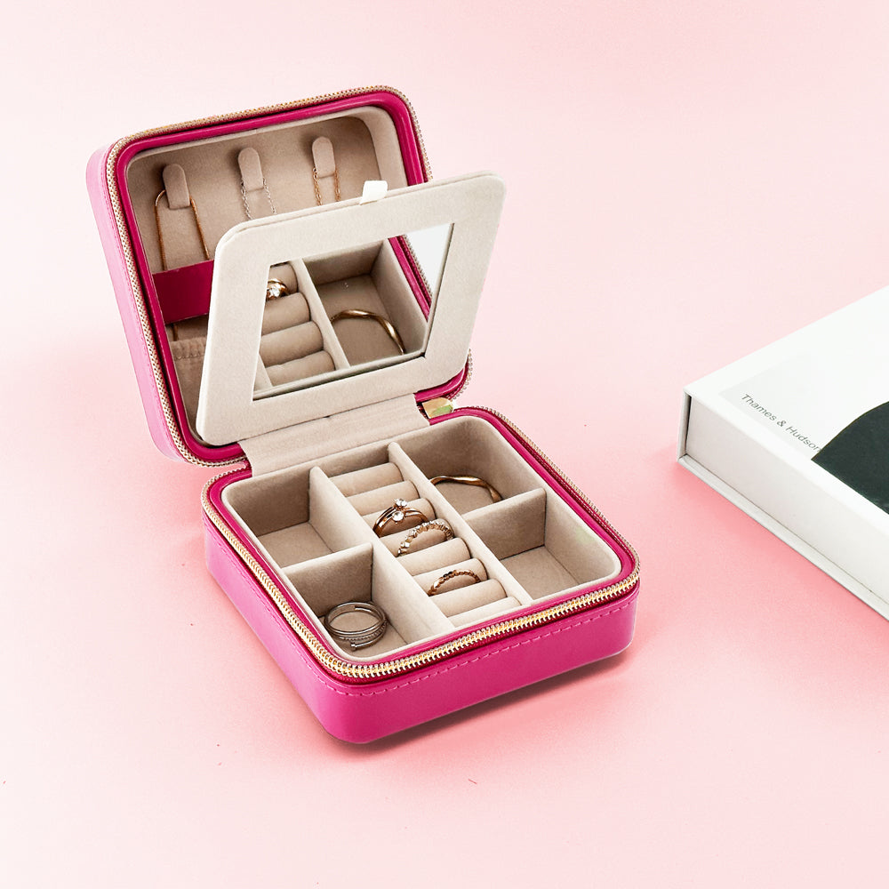 Pearl Travel Jewelry Case