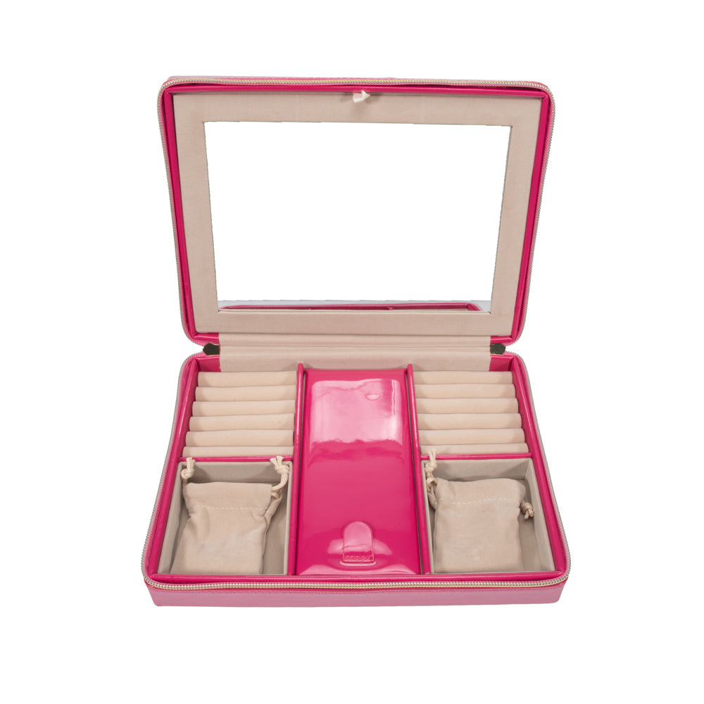 Pearl Large Travel Jewelry Case