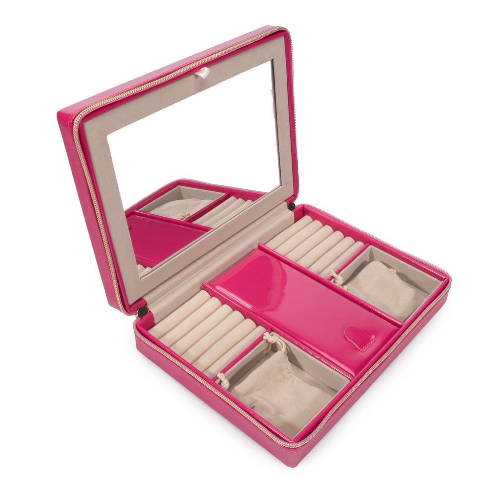 Pearl Large Travel Jewelry Case