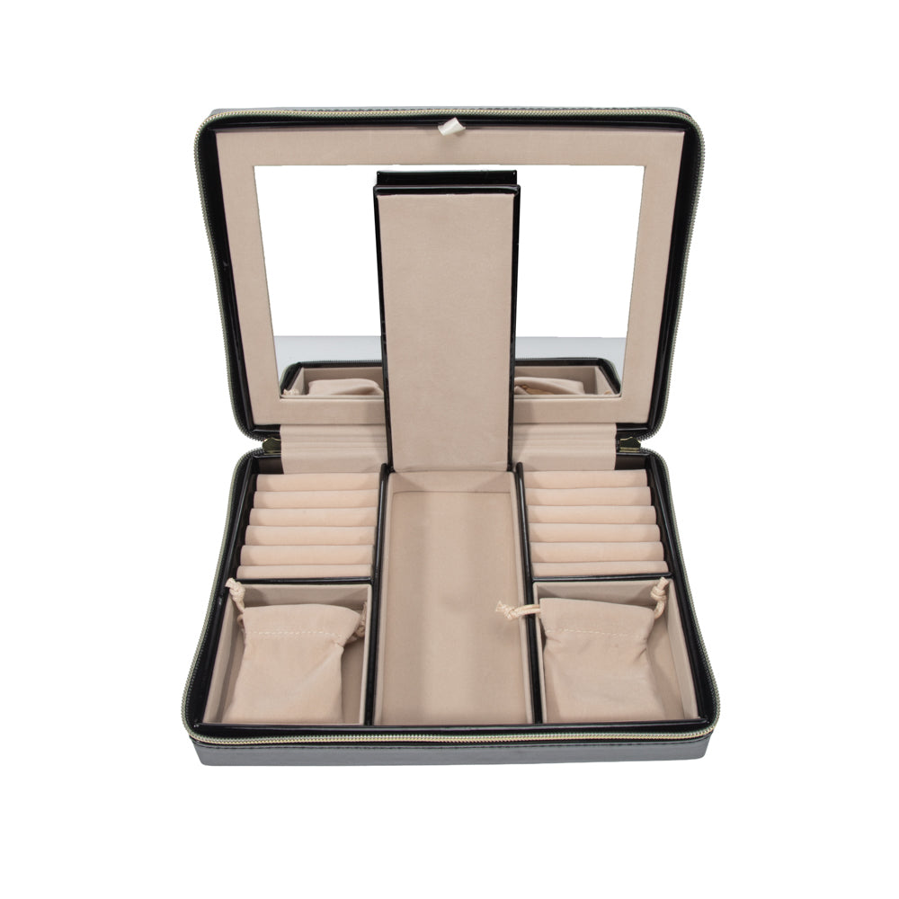 Pearl Large Travel Jewelry Case