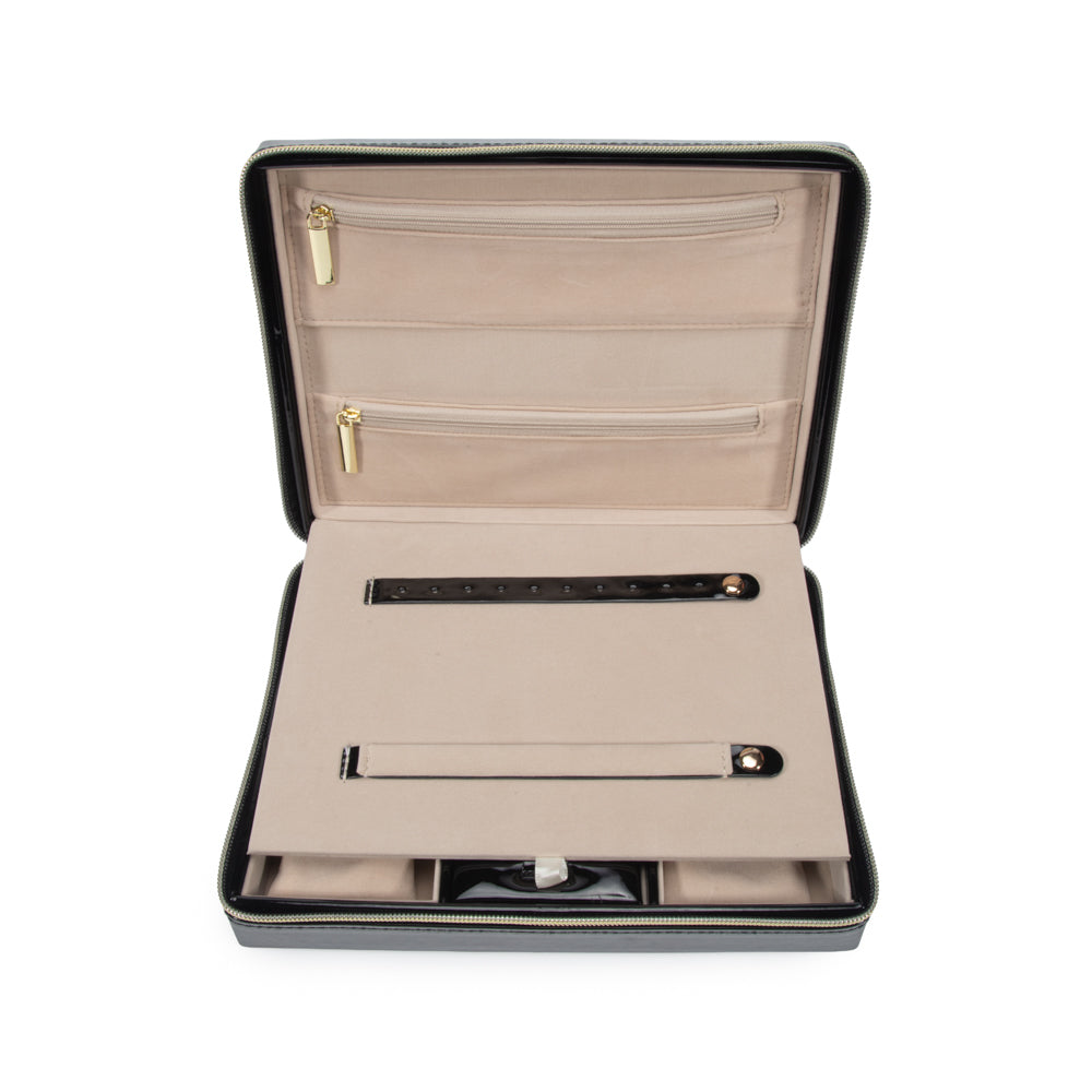 Pearl Large Travel Jewelry Case