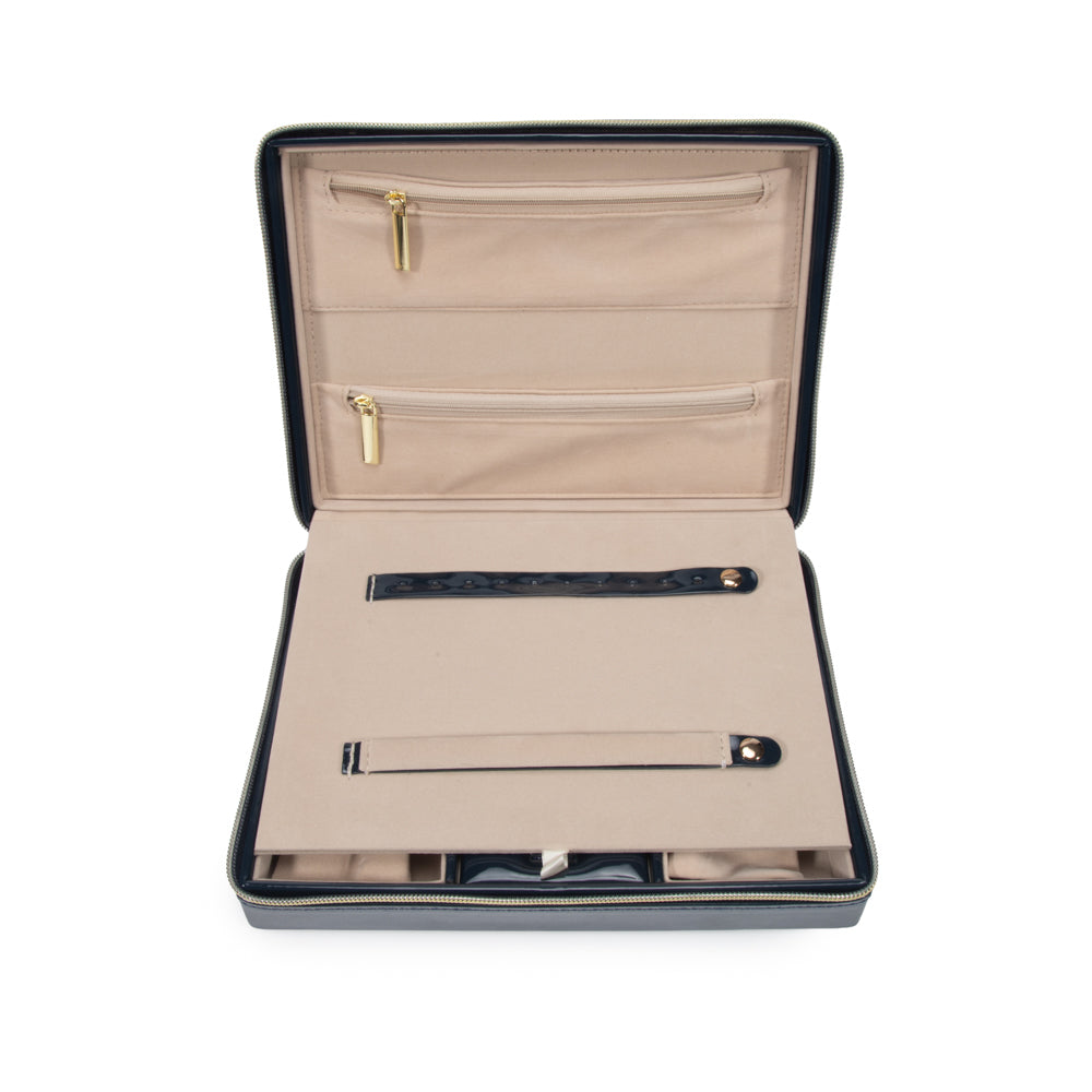 Pearl Large Travel Jewelry Case
