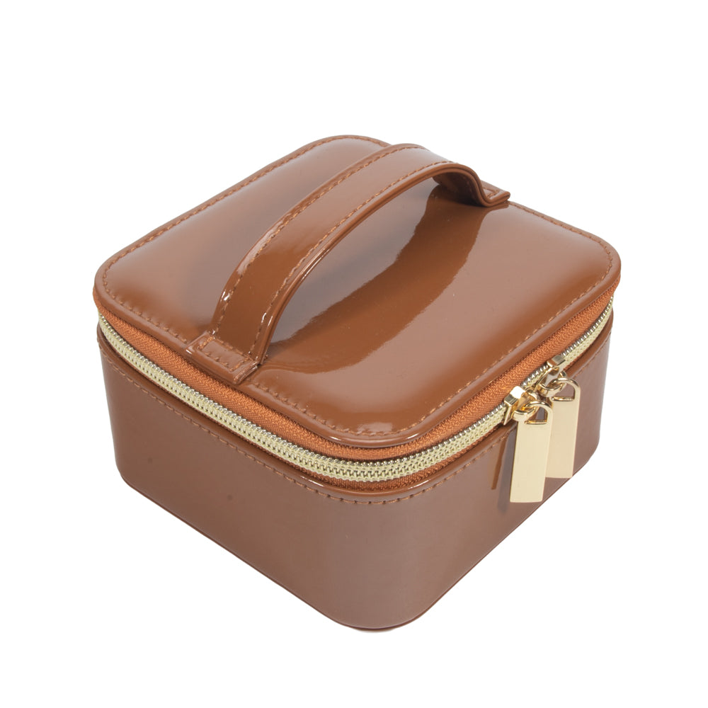 Pearl Travel Jewelry Case with Pouch