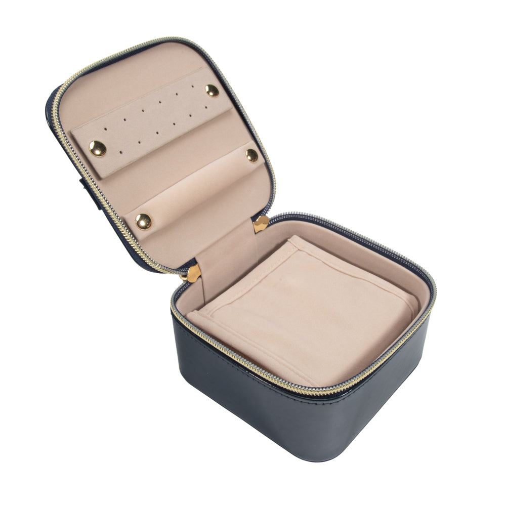 Pearl Travel Jewelry Case with Pouch