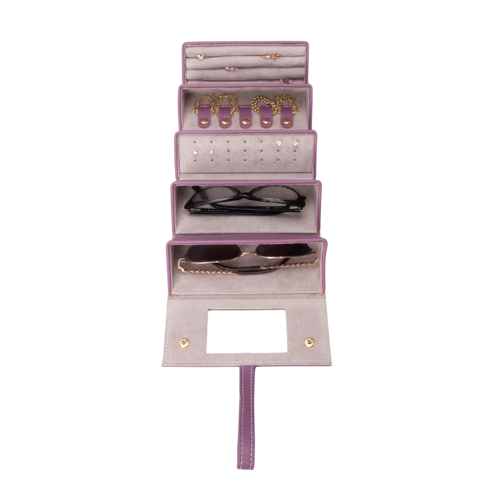 Leah 5 Eyewear & Jewelry Case