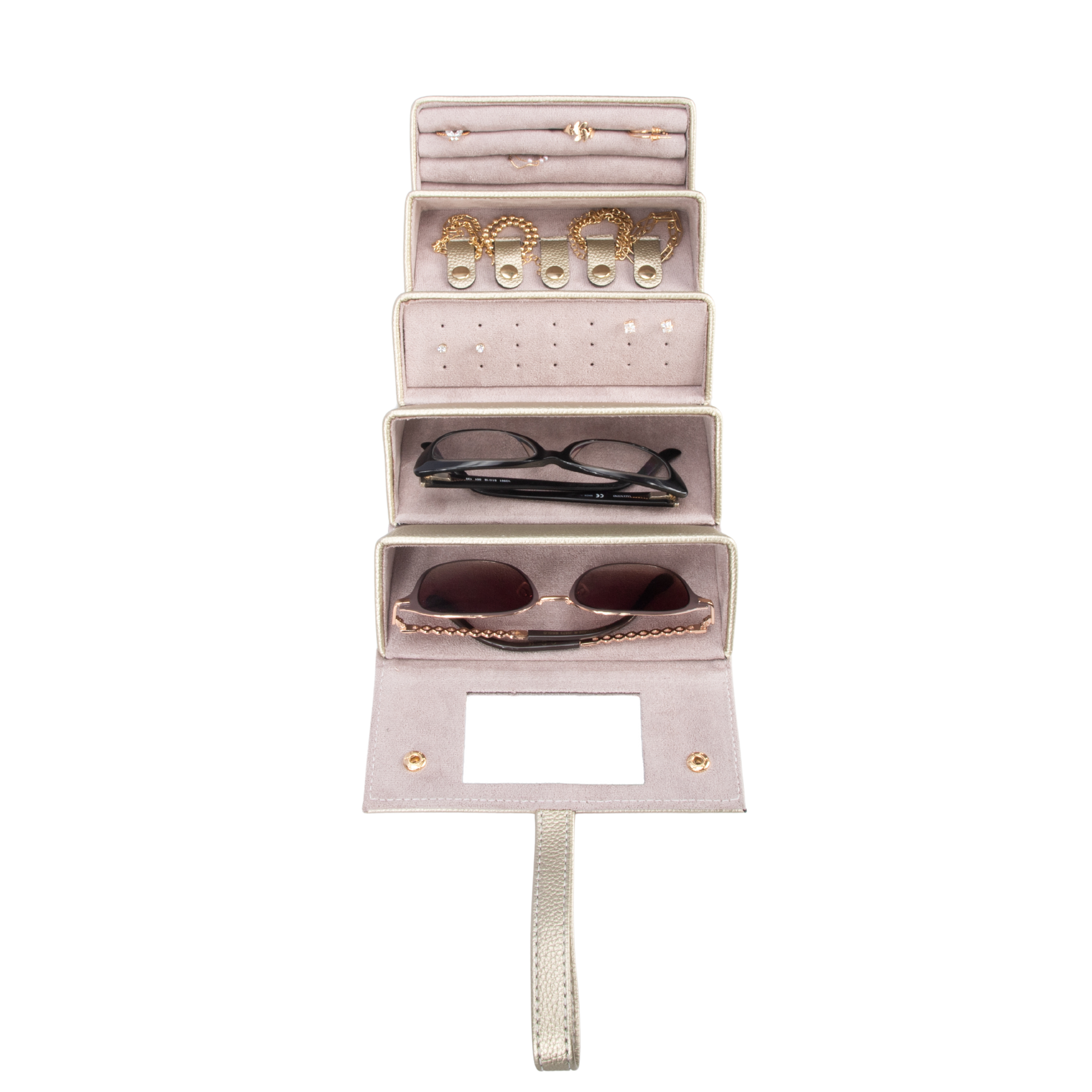 Leah 5 Eyewear & Jewelry Case