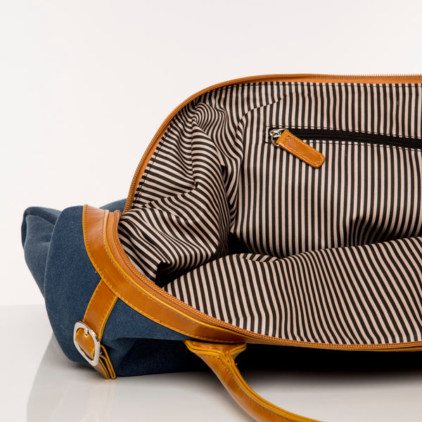 Klee B - Heritage Brown And Night Blue Tote Bag/トートバッグ 2277_2_grande.jpg?v=1507578318