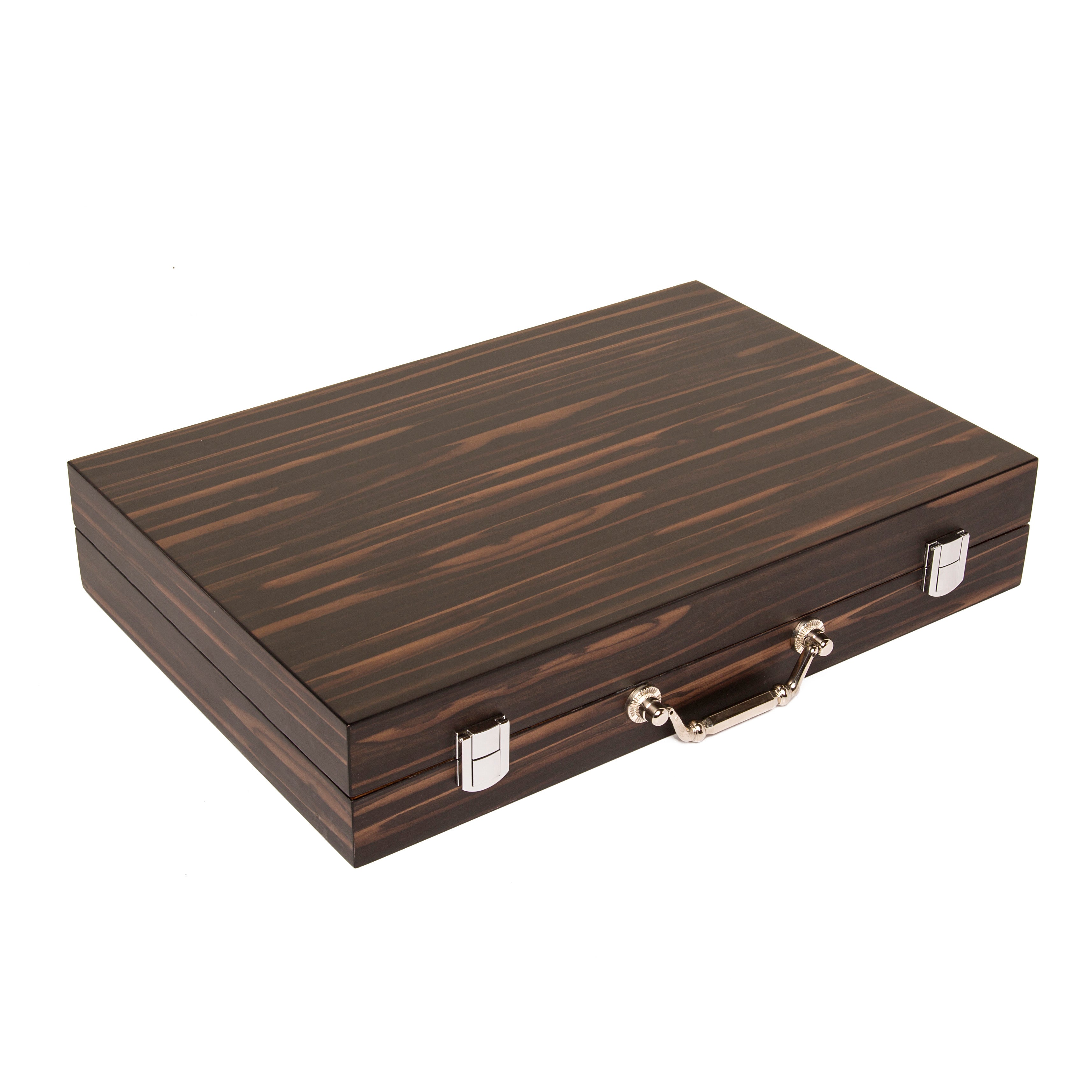 Matte Ebony Backgammon Set