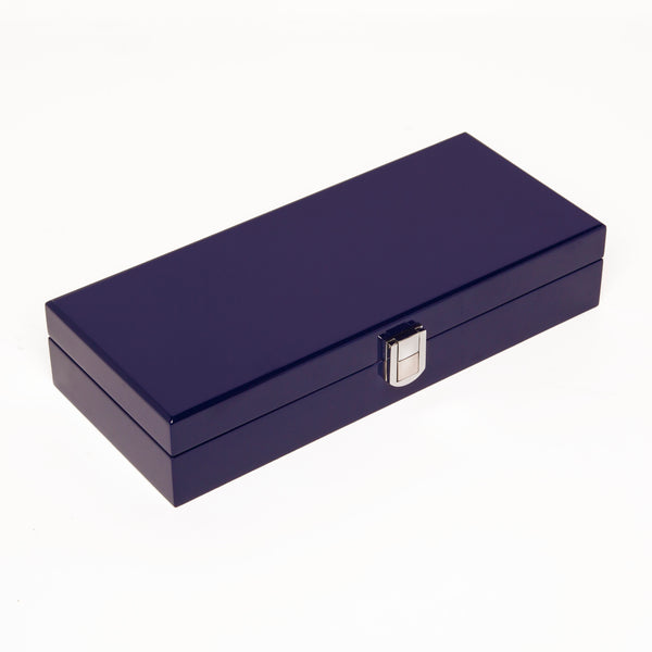 Blue Lacquer Poker Set - 100 Chip – Brouk & Co