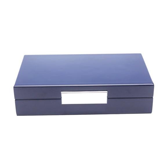 Blue Lacquer Dominos Set