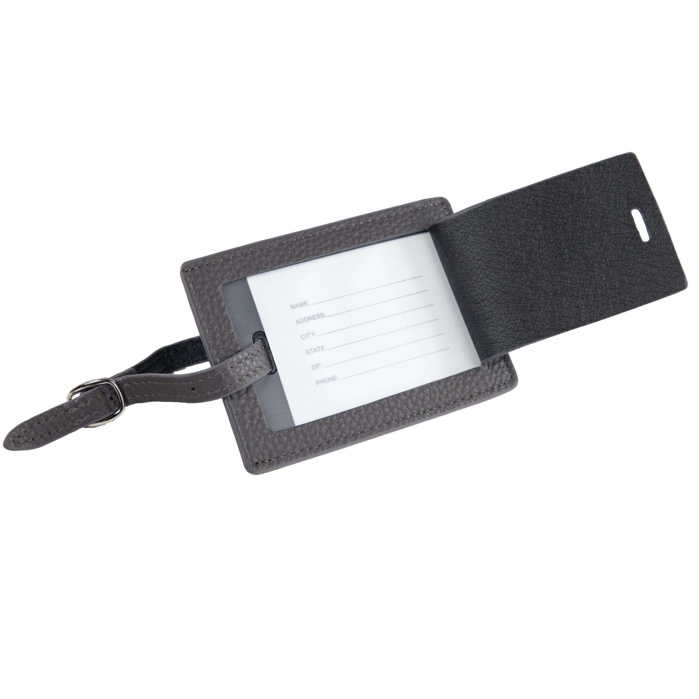 Stanford Luggage Tag - Genuine Leather