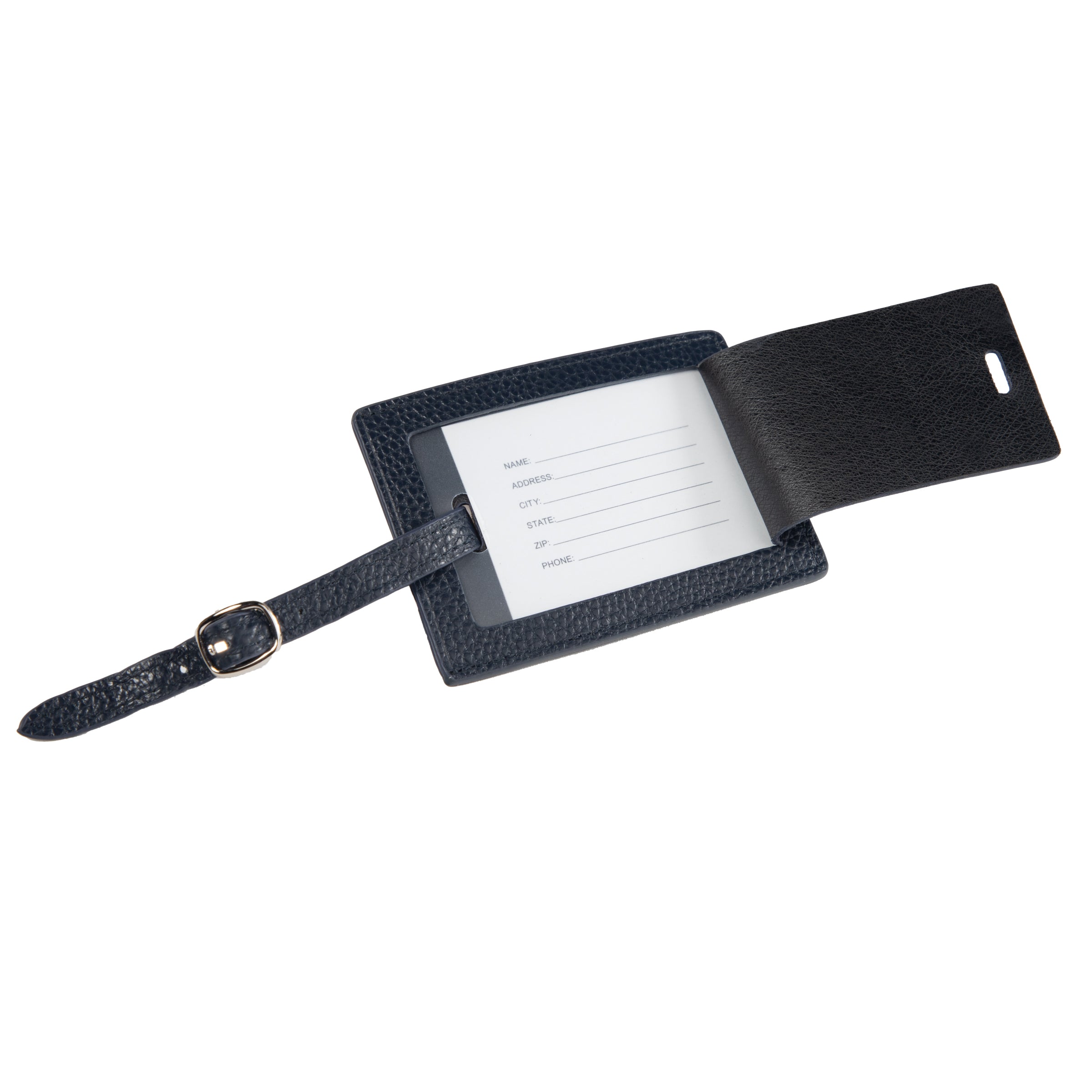 Stanford Luggage Tag - Genuine Leather