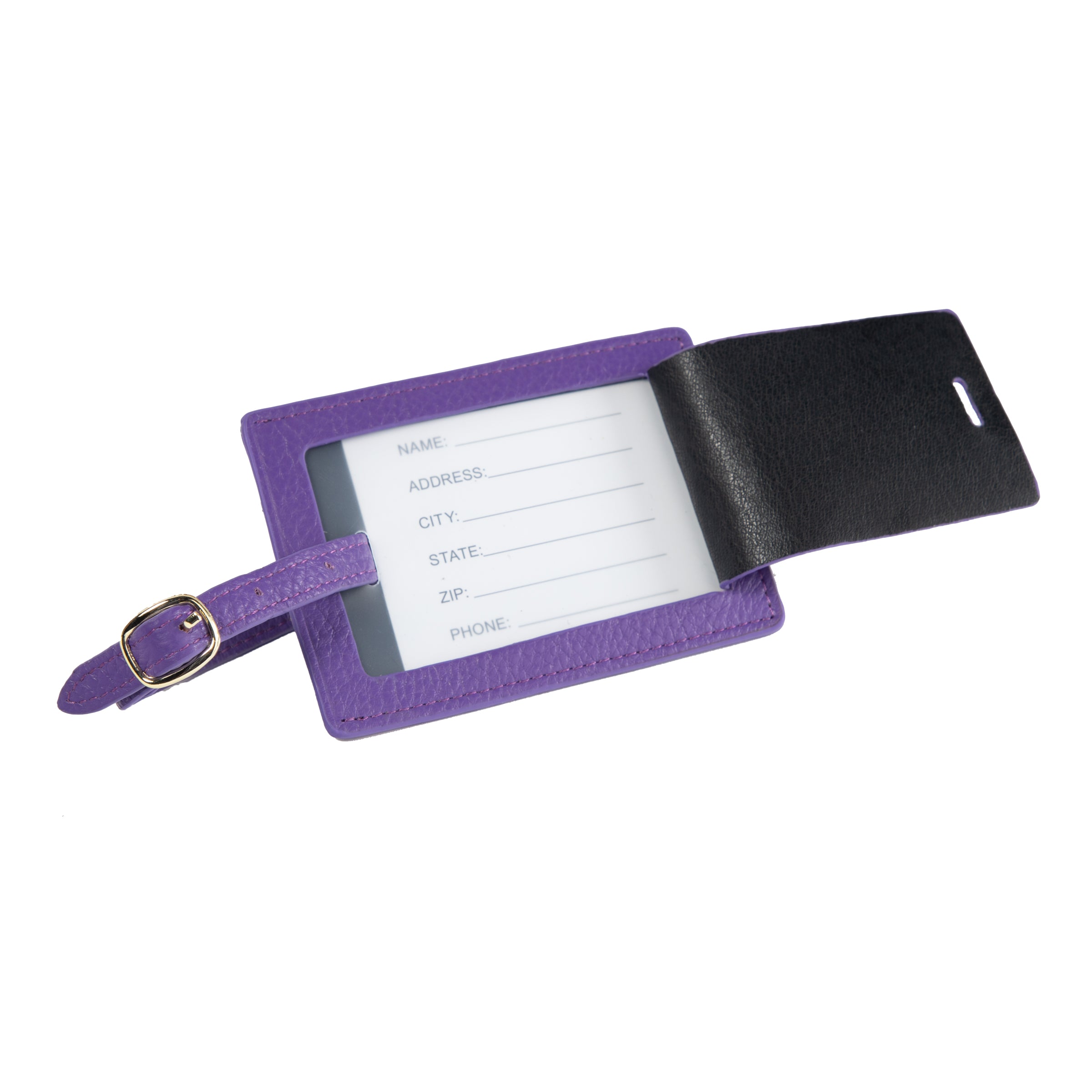 Stanford Luggage Tag - Genuine Leather