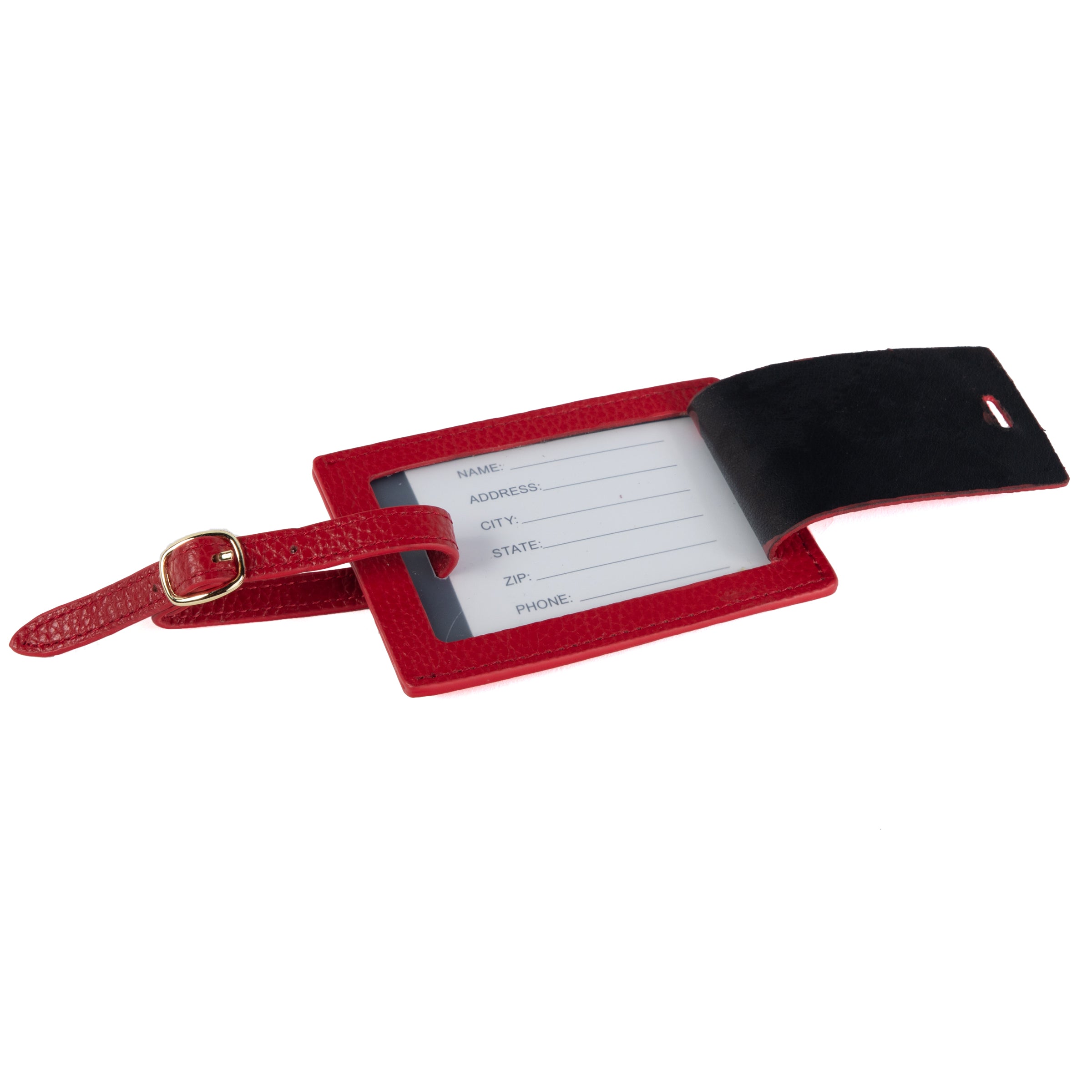 Stanford Luggage Tag - Genuine Leather