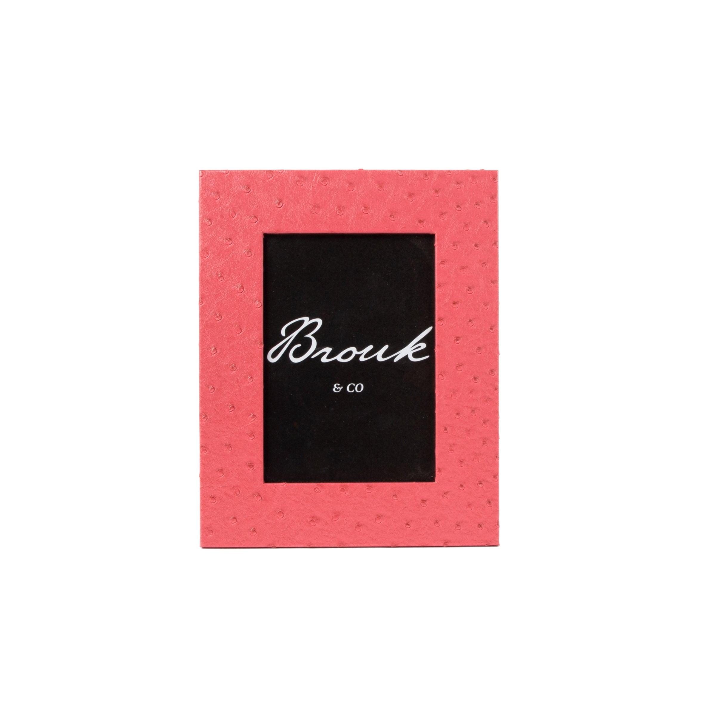 Ostrich Leather Picture Frame