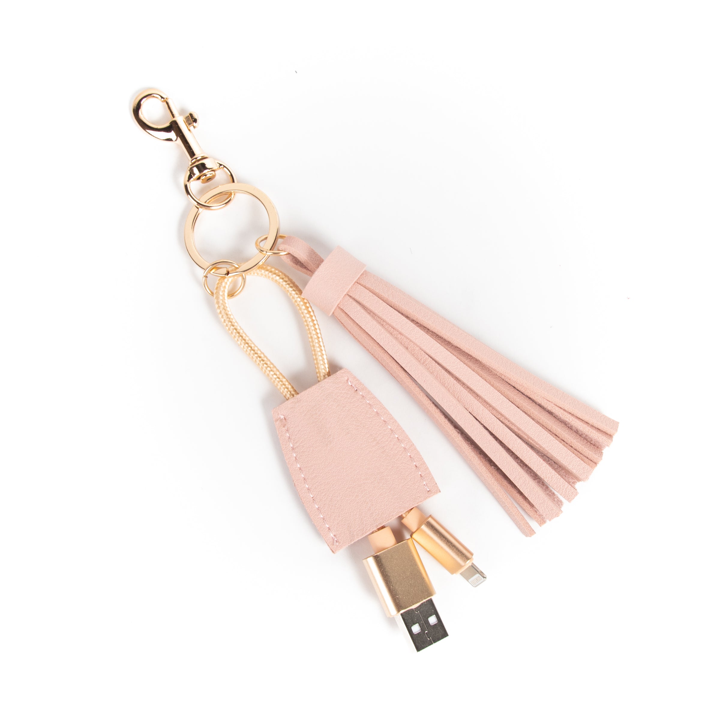 Tassel Keychain W. USB Cord