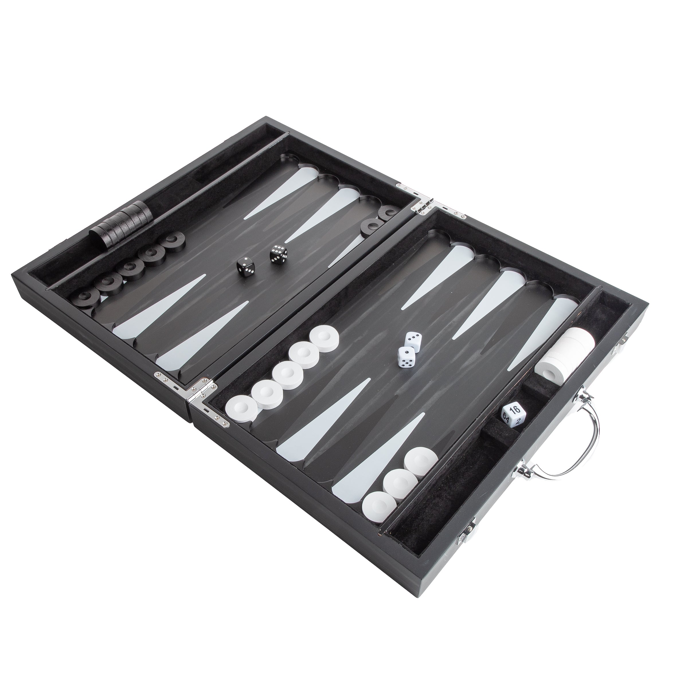 Matte Black Backgammon Set | Brouk & co. Online Store