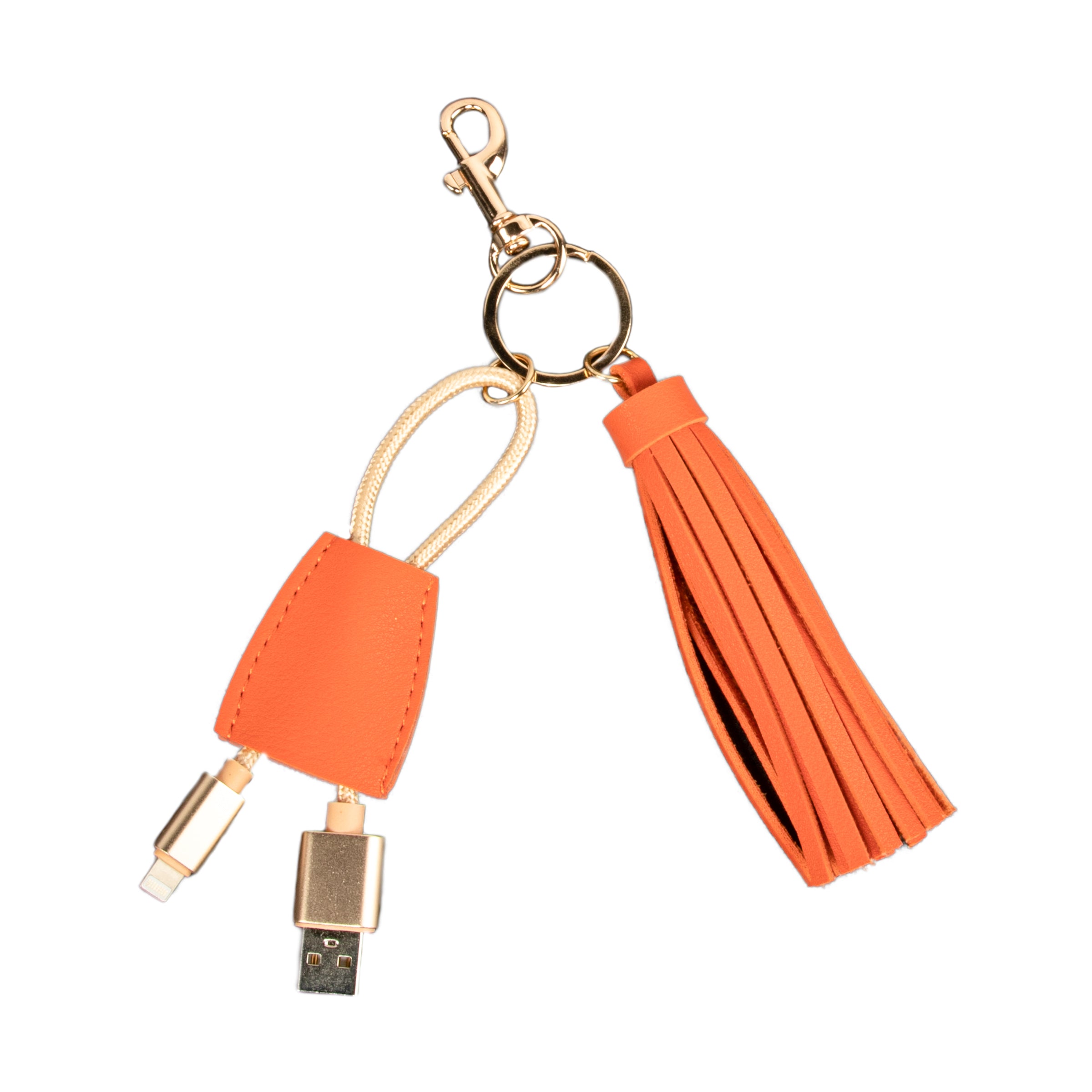 Tassel Keychain W. USB Cord