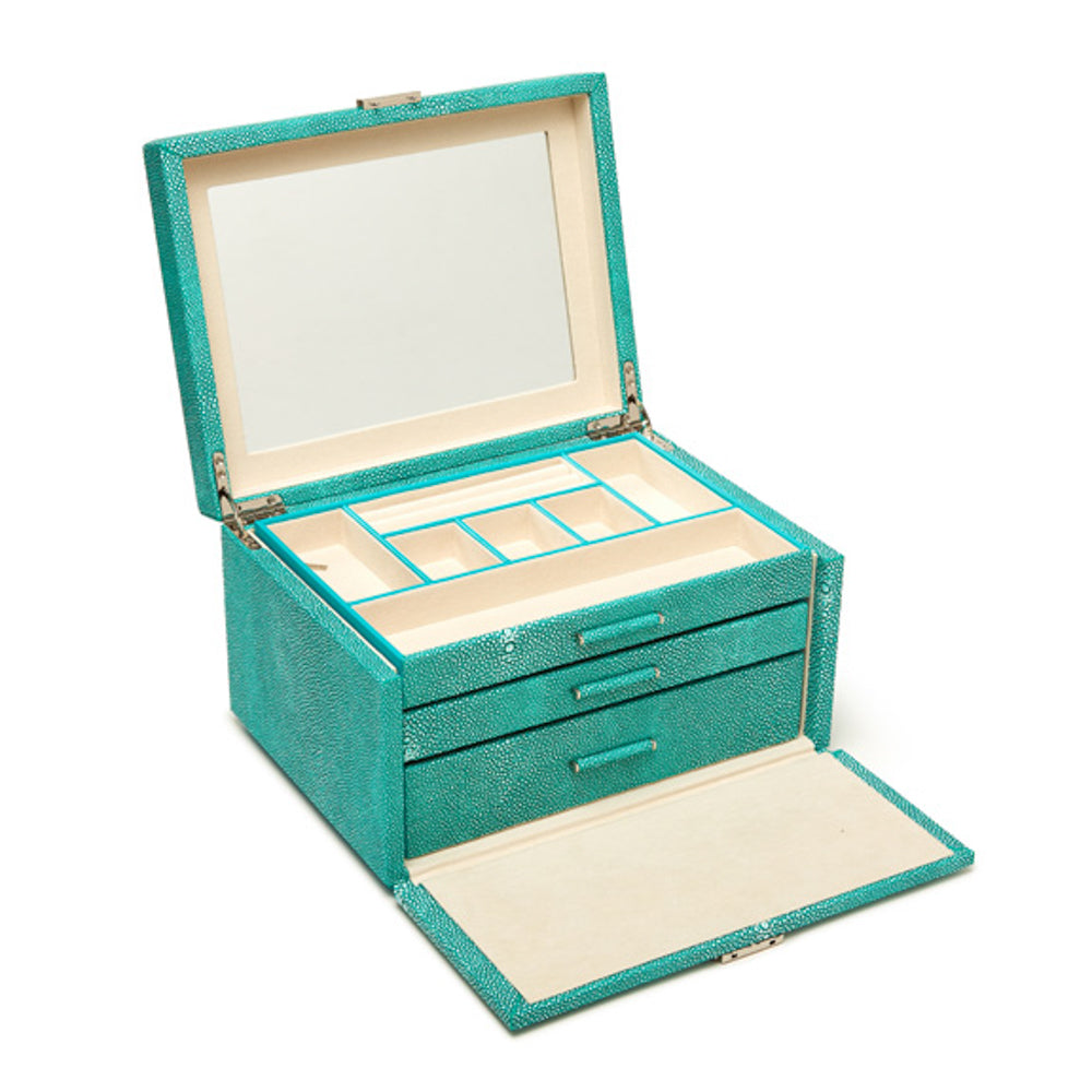Aiden 3 Tray Jewelry Box