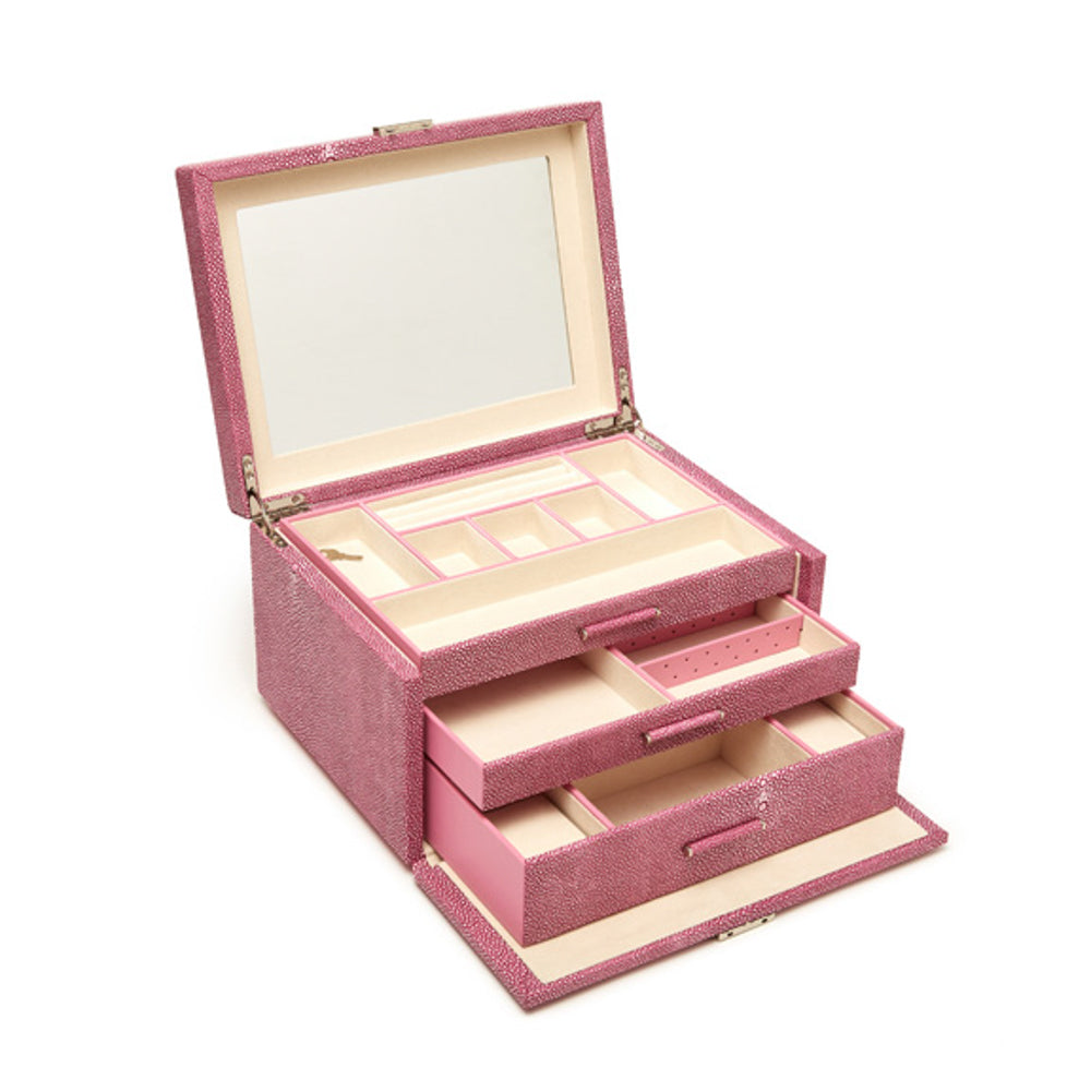 Aiden 3 Tray Jewelry Box