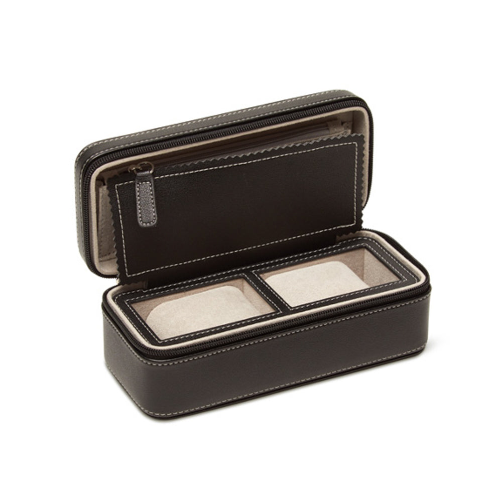 Riley Dual Watch Travel Case