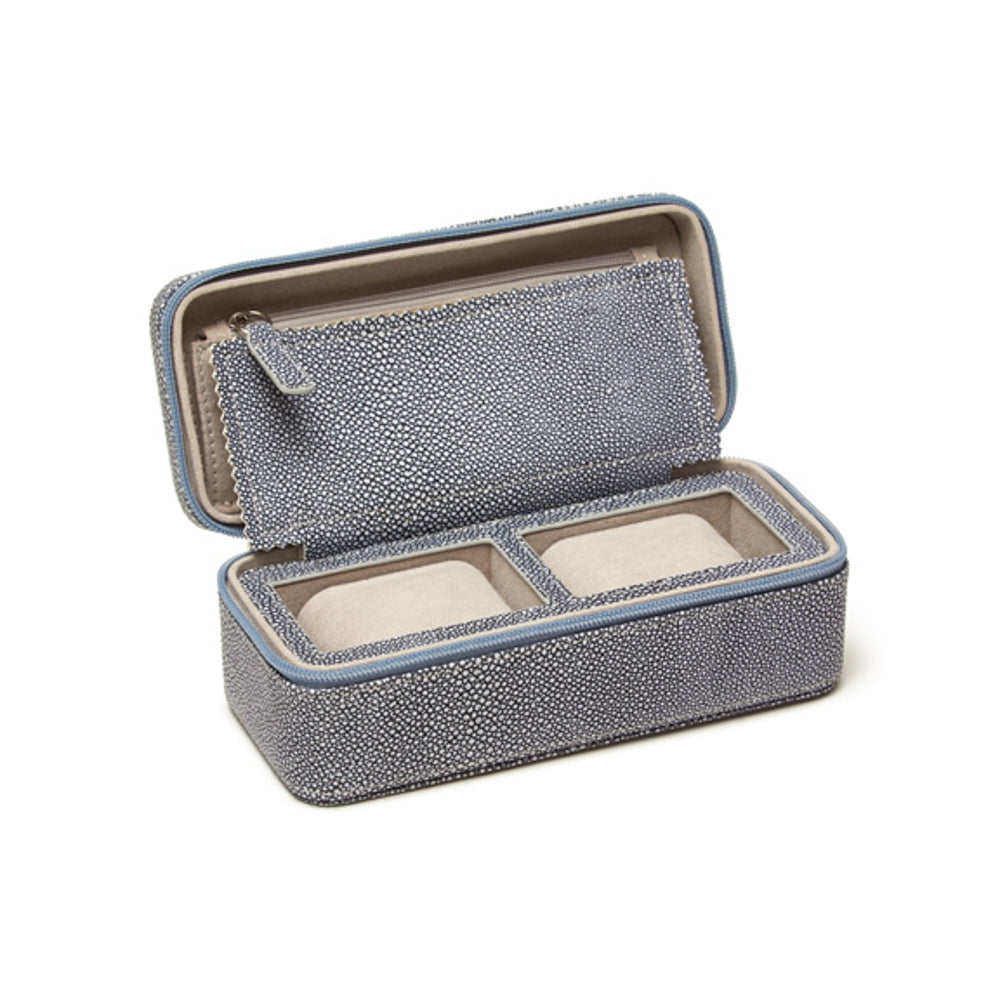 Aiden Dual Watch Travel Case