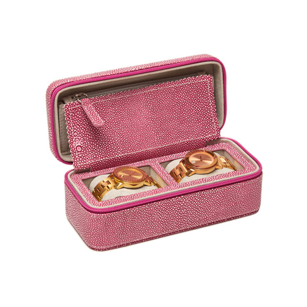 Aiden Dual Watch Travel Case