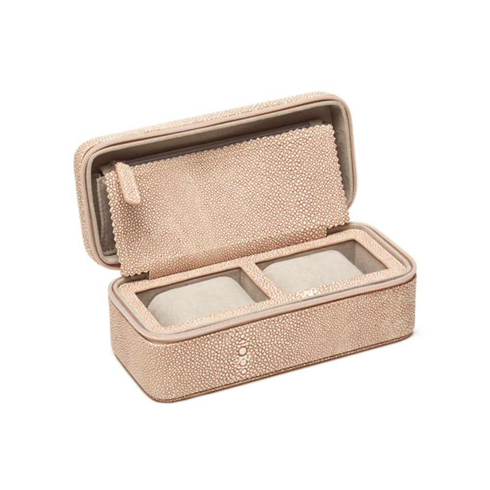 Aiden Dual Watch Travel Case