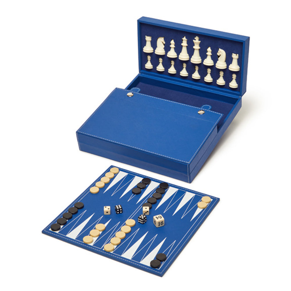 Bryson Backgammon and Chess Set