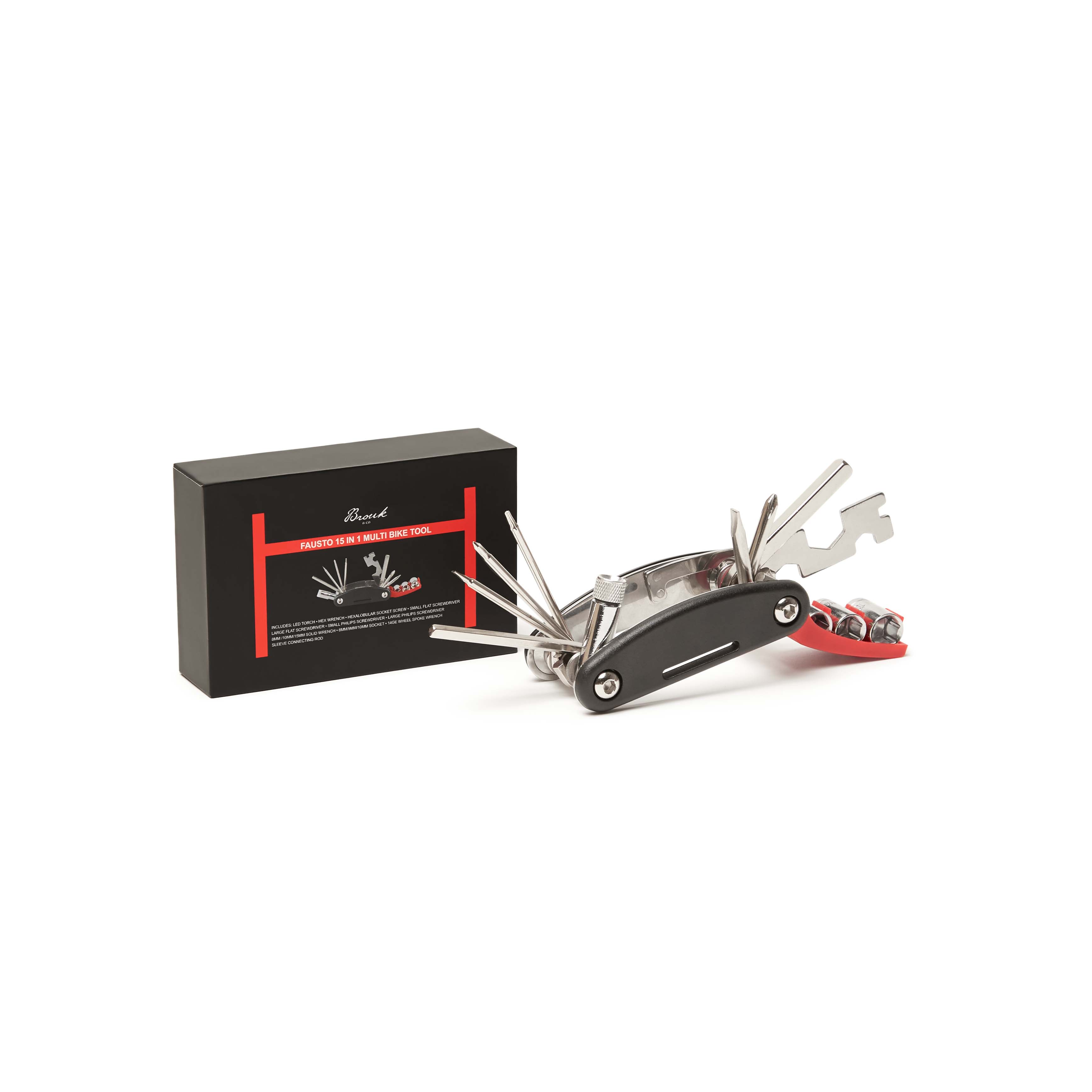 Fausto 15 In 1 Multi Bike Tool