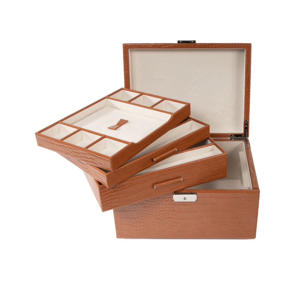 Sydney 3 Tray Jewelry Box