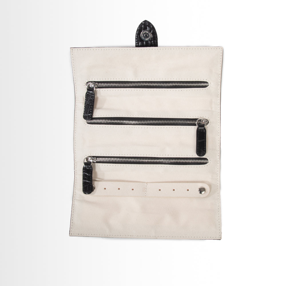 Sydney 3 Pocket Jewelry Roll