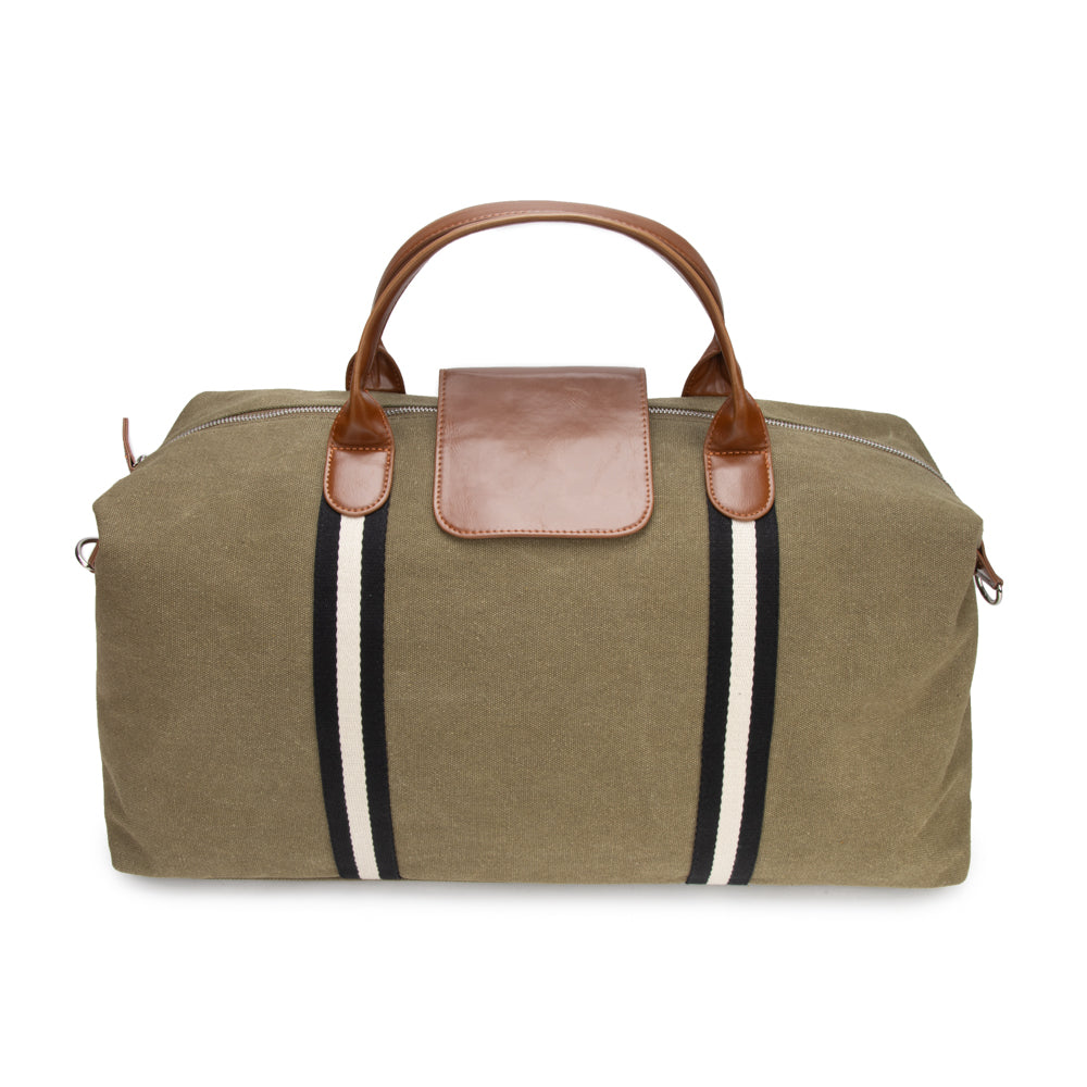 Brouk Original Duffle Bag Off White With Black