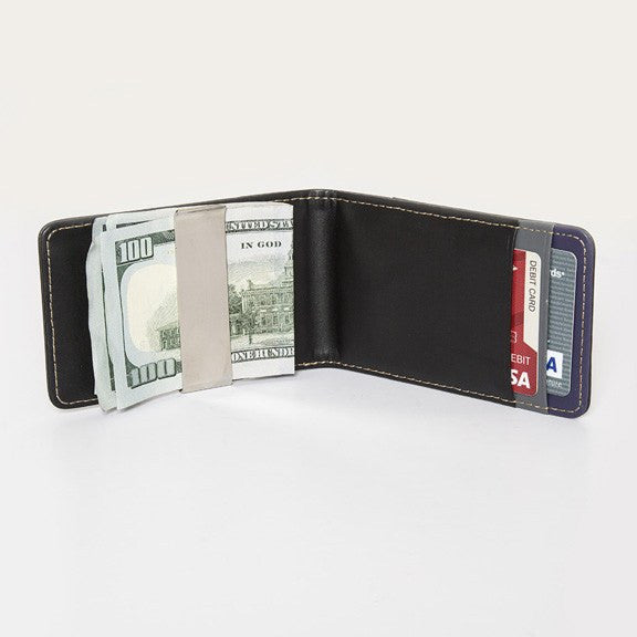 SALE The Classic Mans Money Clip Wallet