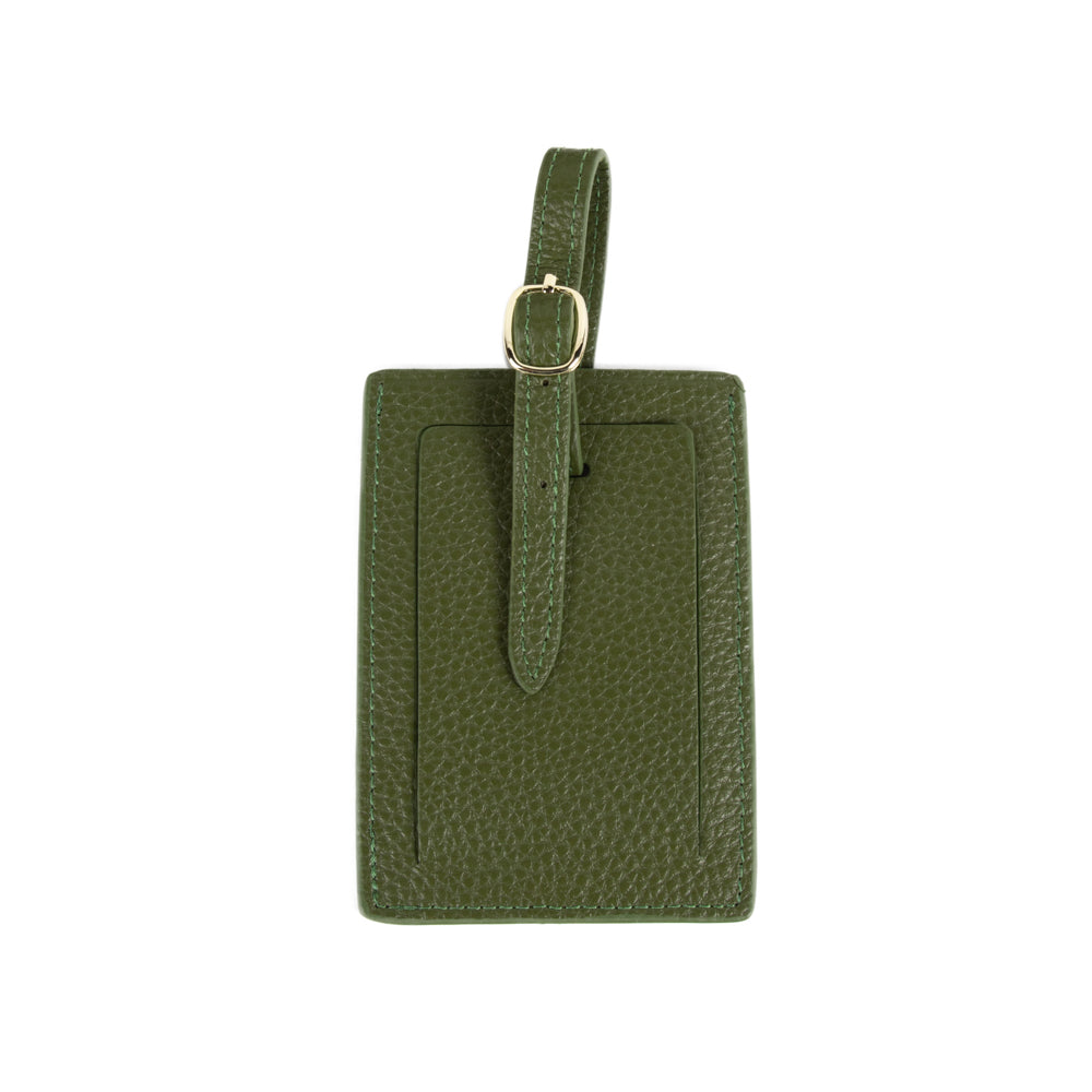Leather luggage Tag 