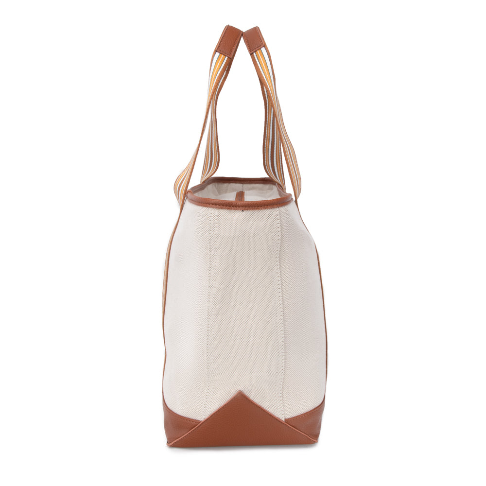 Capri Everyday Stripe Tote - Thumbnail 4