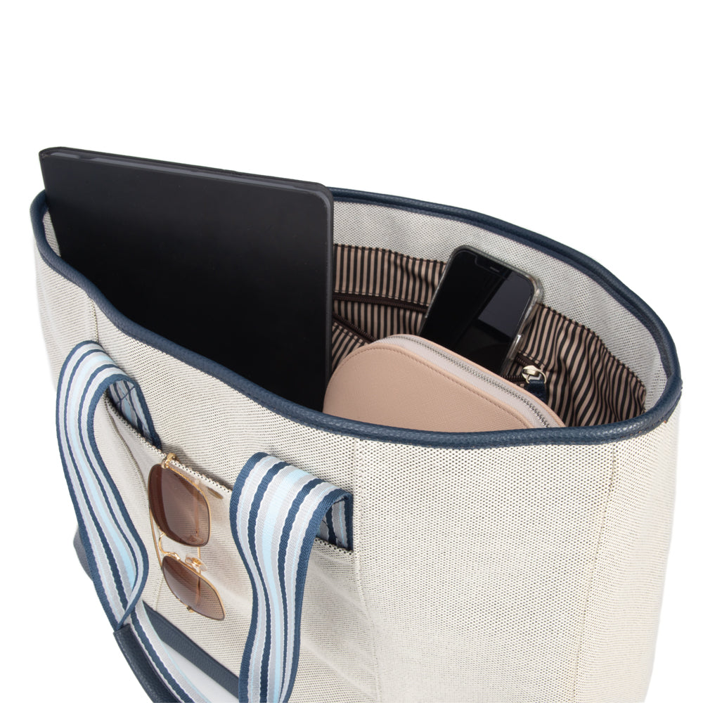 Capri Everyday Stripe Tote - Thumbnail 5