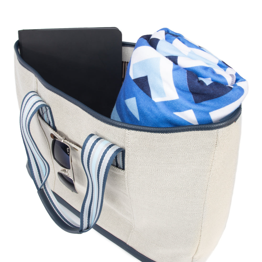 Capri Striped Tote Bag main image 0