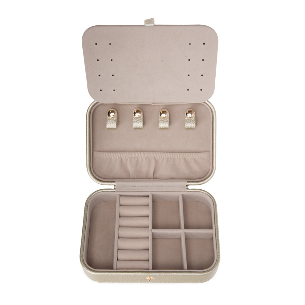 Leah Quilted Travel Jewelry Organize – Brouk & Co