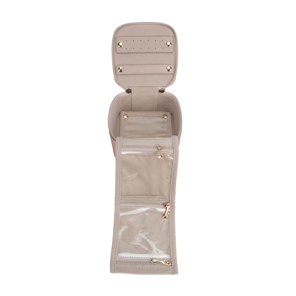 Leah Quilted Travel Jewelry Case with Pouch – Brouk & Co
