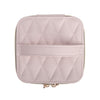 Leah Quilted Travel Jewelry Case with Pouch