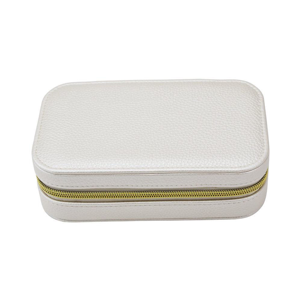 Leah Rectangle Travel Jewelry Case – Brouk & Co