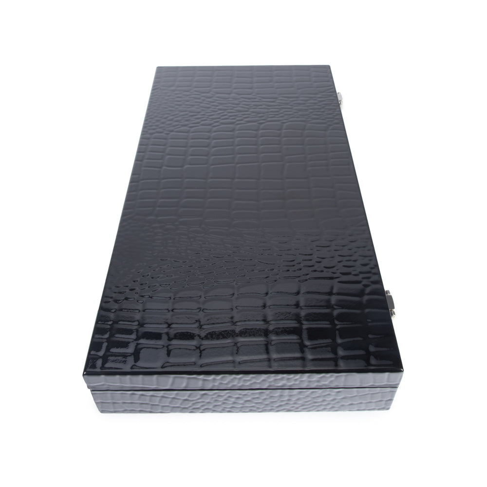 Croc Laser Engraved 300 Chip Poker Set