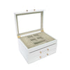 Kendall 3 Clear Lid Jewelry Box