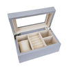 Kylie Mini Glass Top Jewelry Box