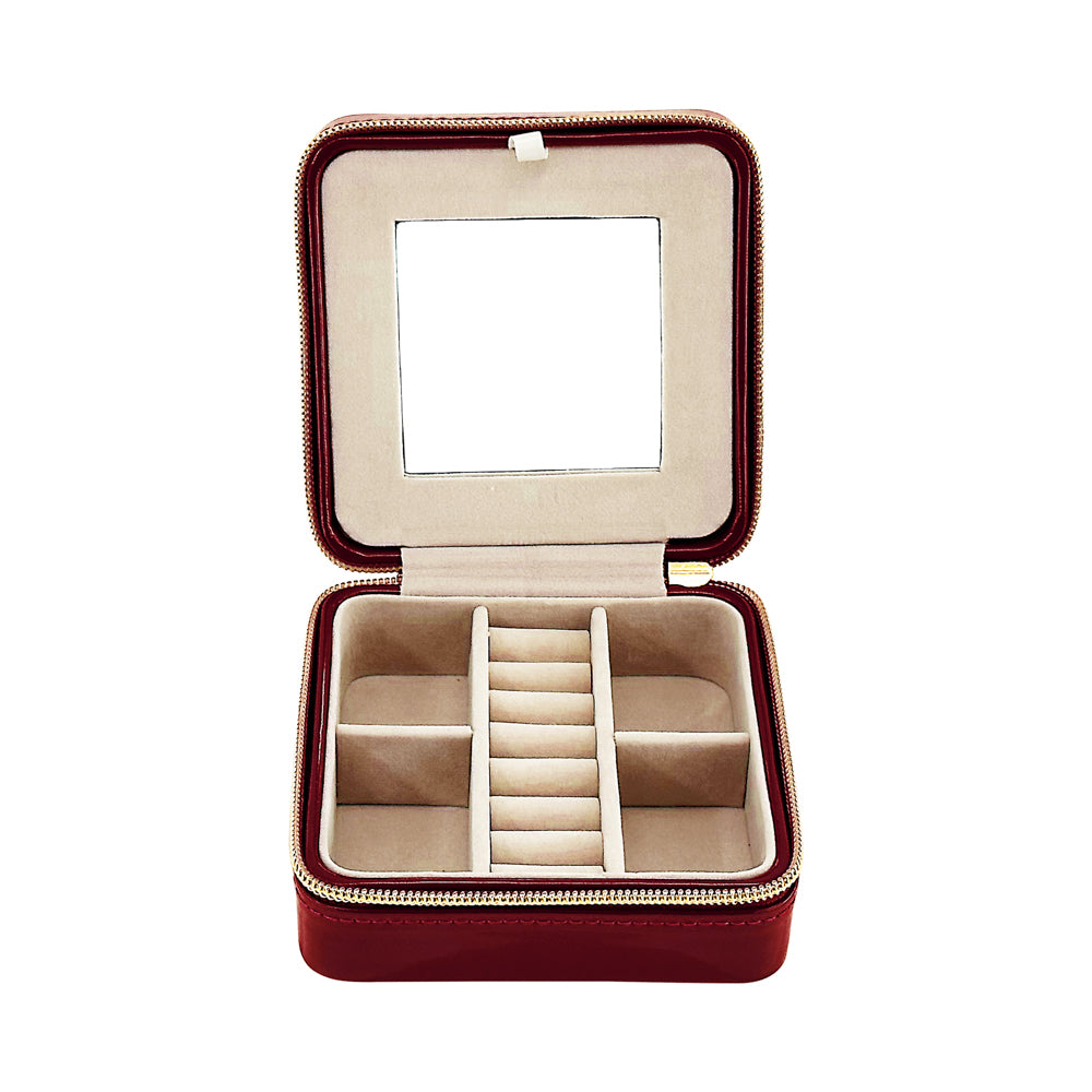 Pearl Travel Jewelry Case